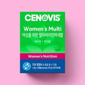 [세노비스] 여성을 위한 멀티비타민미네랄 / 60캡슐